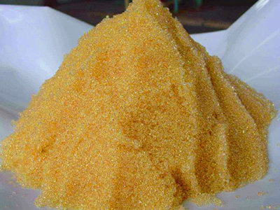 Exchange resin Anion